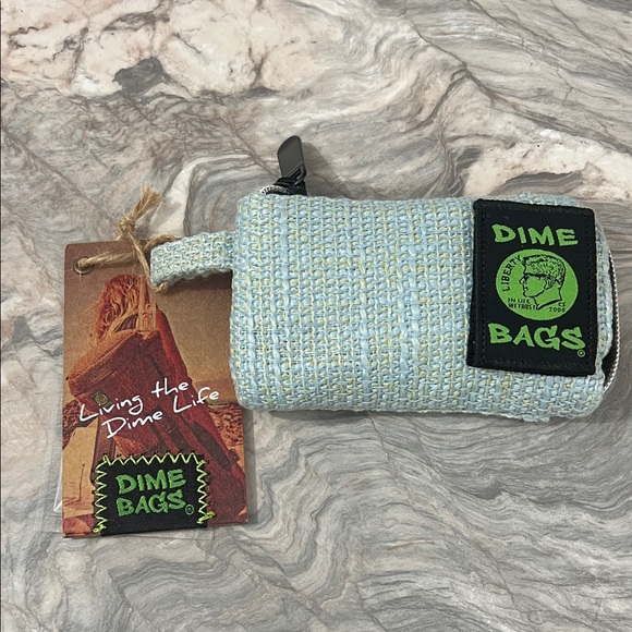 Handbags - Dime Bags Light Blue Pouch